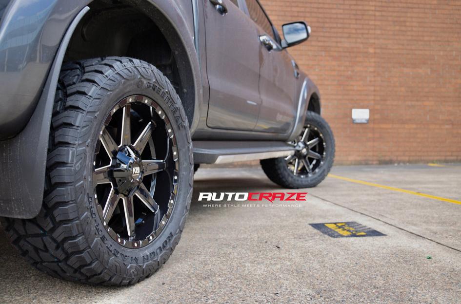 FORD RANGER BLADE GLOSS BLACK MILLED