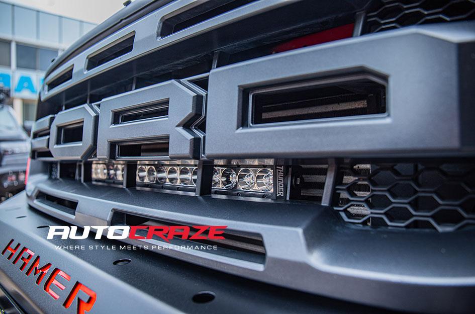 FORD RANGER RAPTOR HURRICANE SATIN BLACK
