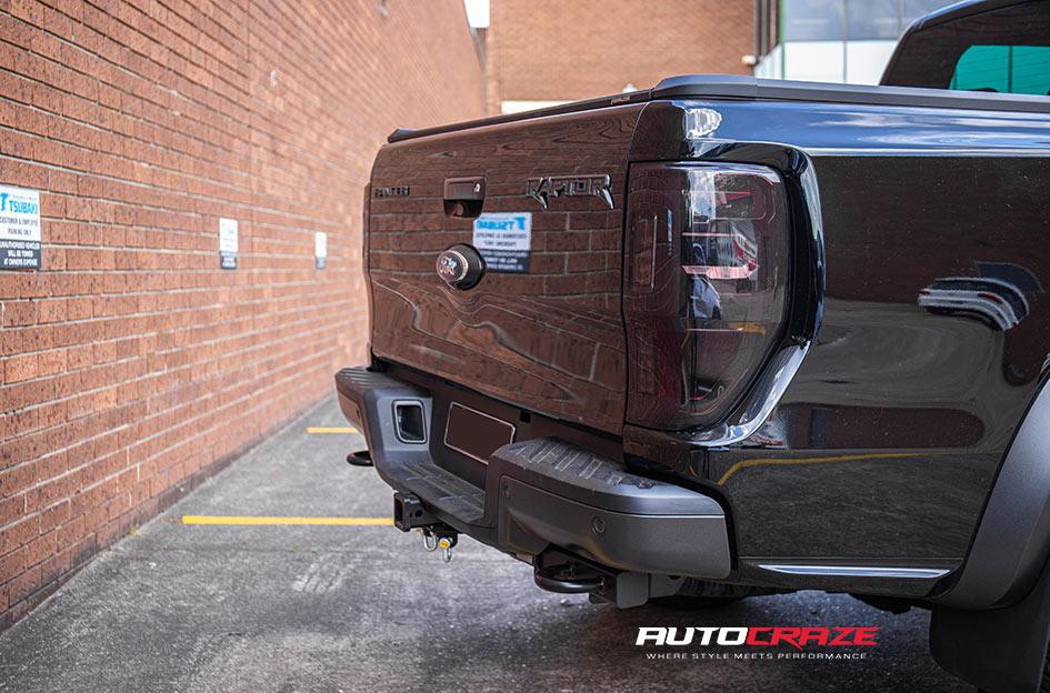 FORD RANGER RAPTOR SHOK MATTE BLACK