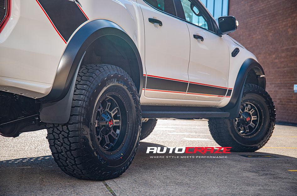 FORD RANGER RAPTOR RAMAZAN BLACK MACHINED