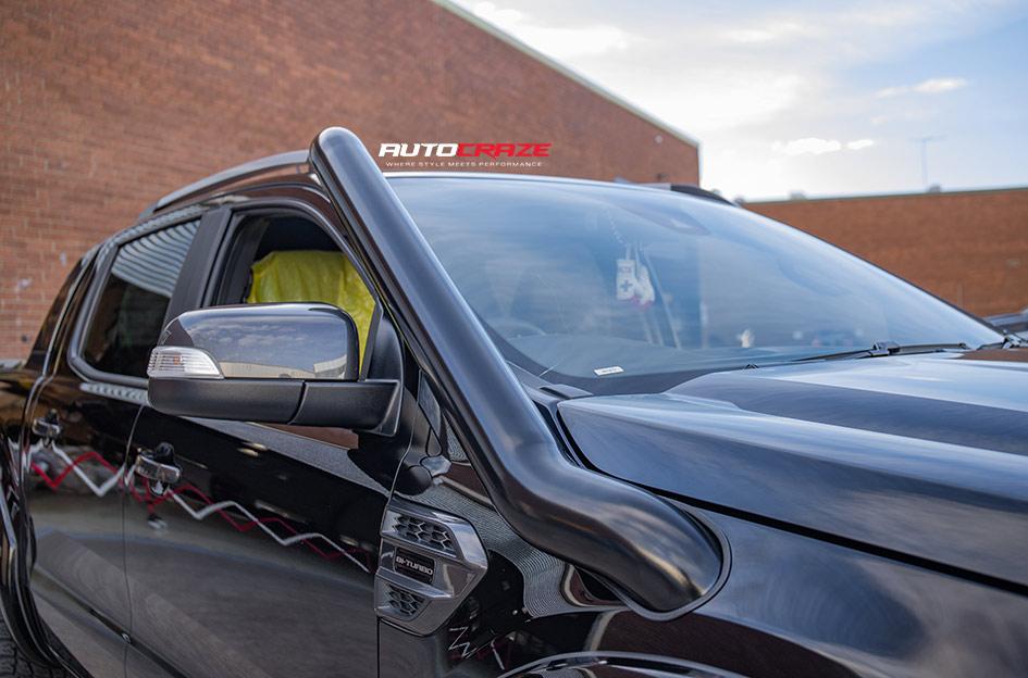 FORD RANGER CLEAVER GLOSS BLACK MILLED ACCENTS