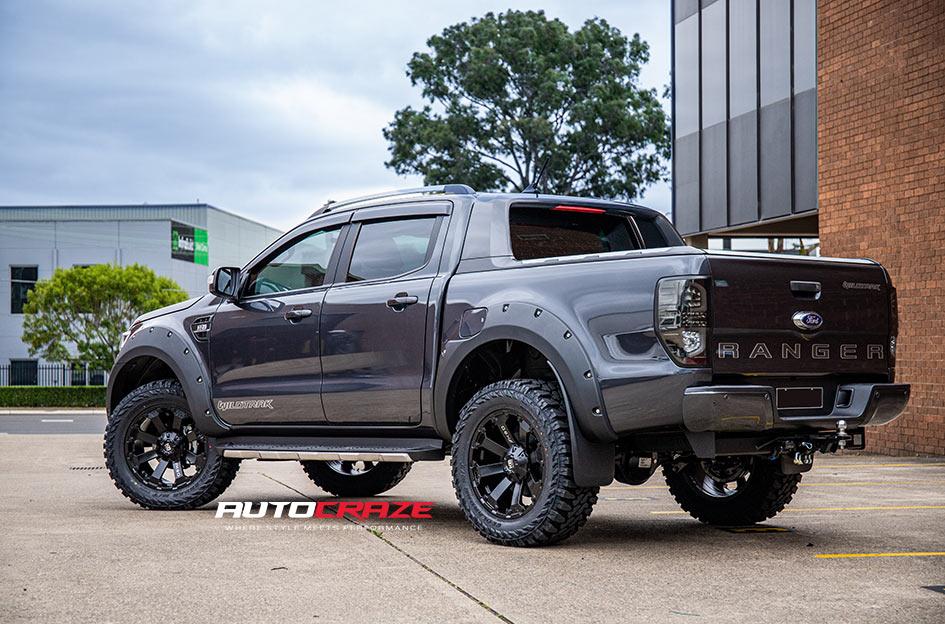 FORD RANGER AMBUSH MATTE BLACK