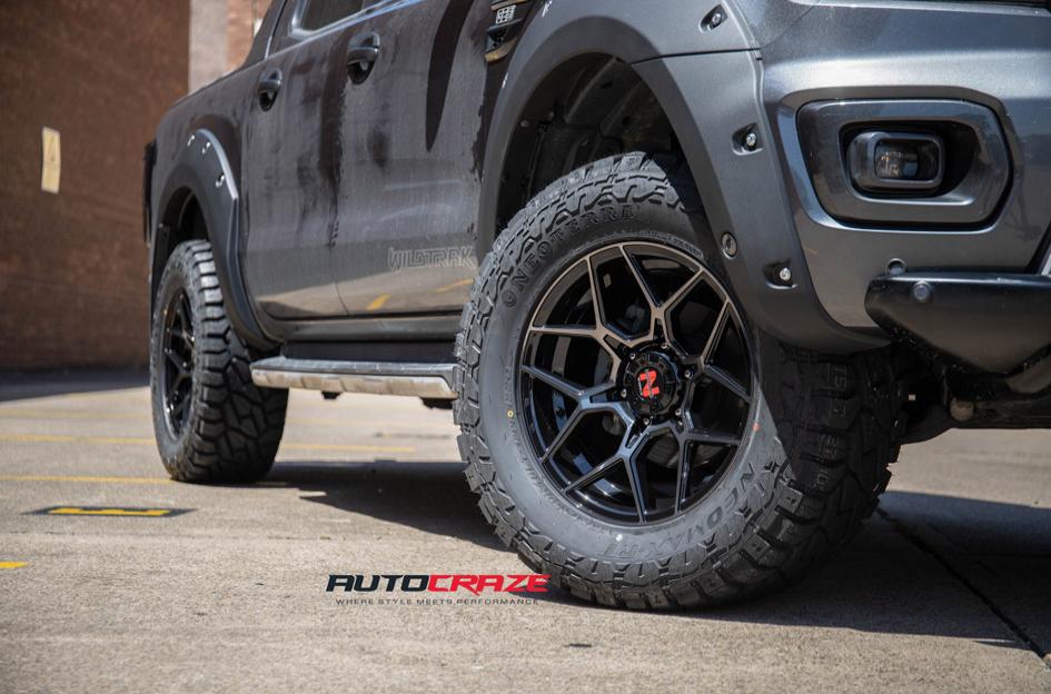 FORD RANGER SABBATH GLOSS BLACK TINTED FACE
