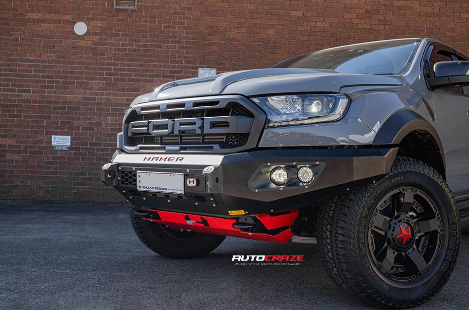 FORD RANGER RAPTOR ROCKSTAR XD 2 MATTE BLACK