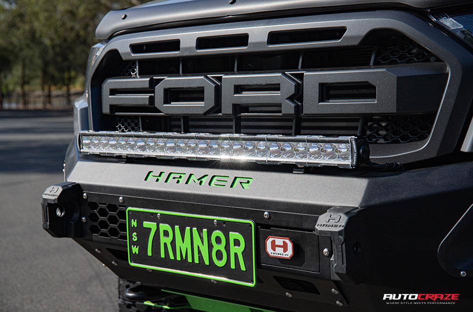 FORD RANGER RAPTOR SABBATH GREY DARK TINT