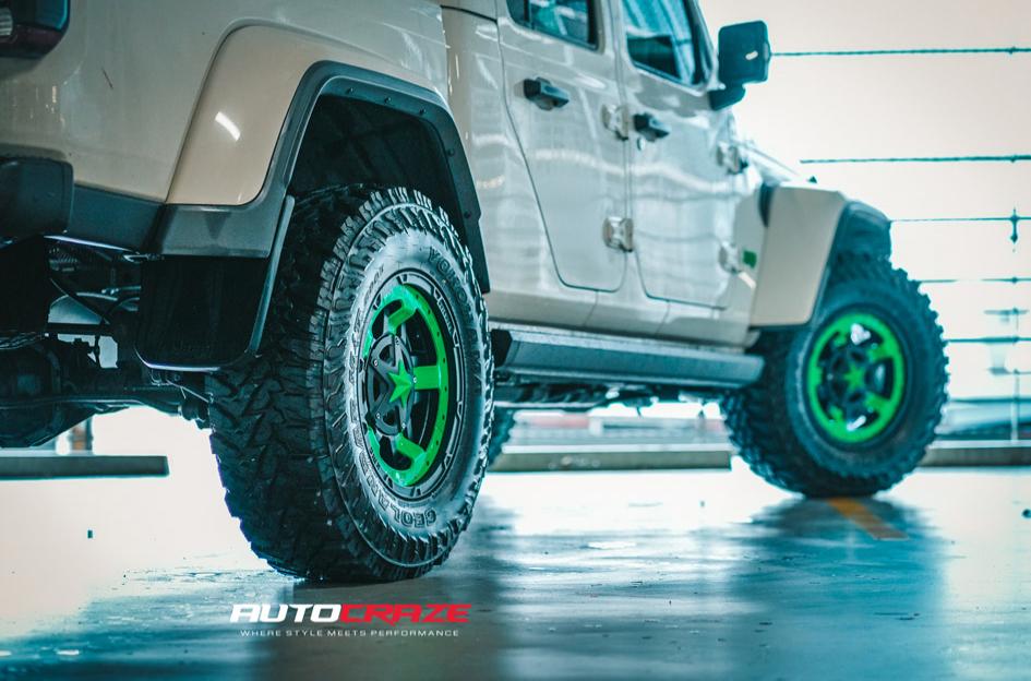 JEEP GLADIATOR ROCKSTAR XD 3 MATTE BLACK