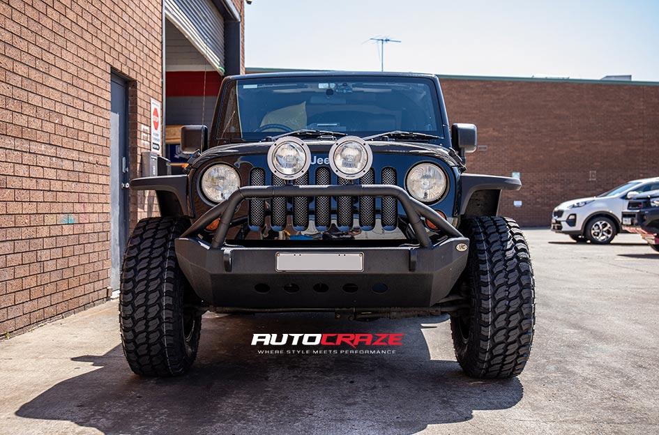 JEEP WRANGLER OUTLAW SATIN BLACK