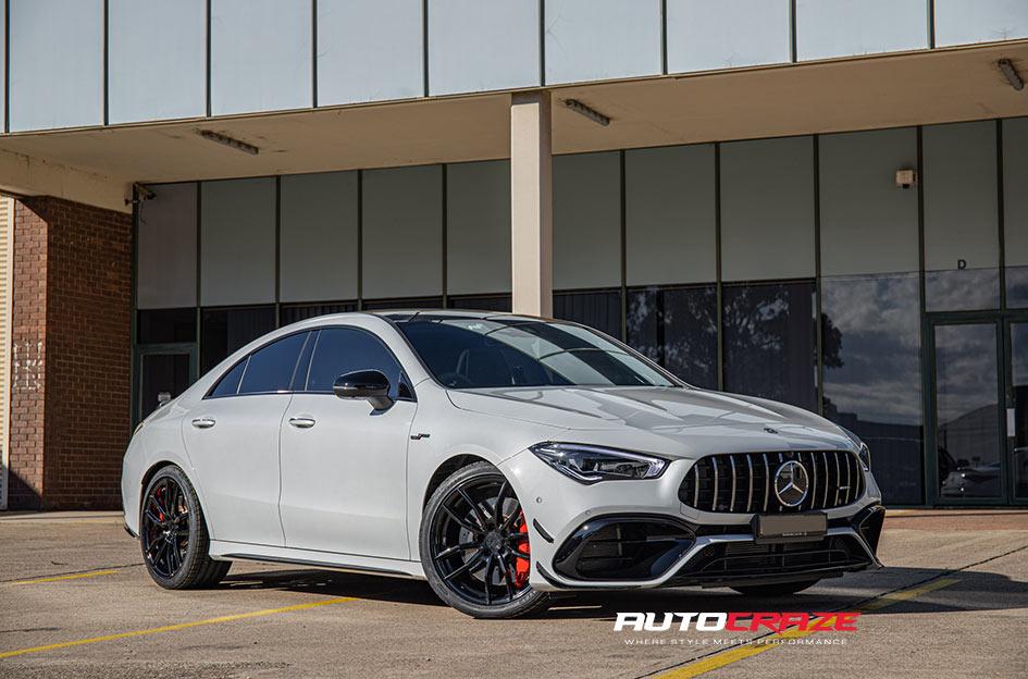 MERCEDES CLA CLASS SF11 SATIN BLACK