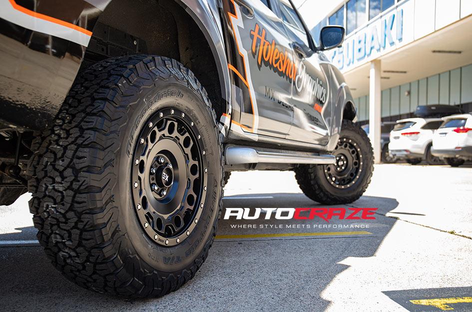 NISSAN NAVARA HOLESHOT XD SATIN BLACK