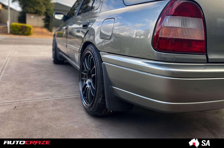 NISSAN PULSAR  5 STUD  SF02 GLOSS GUNMETAL