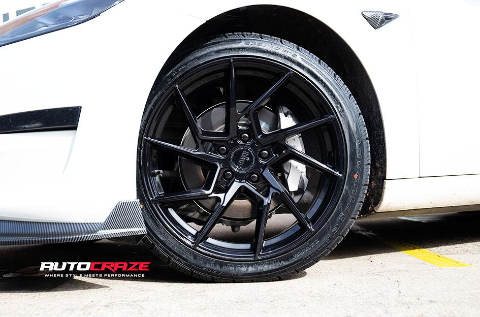 TESLA MODEL 3 VORTEX GLOSS BLACK