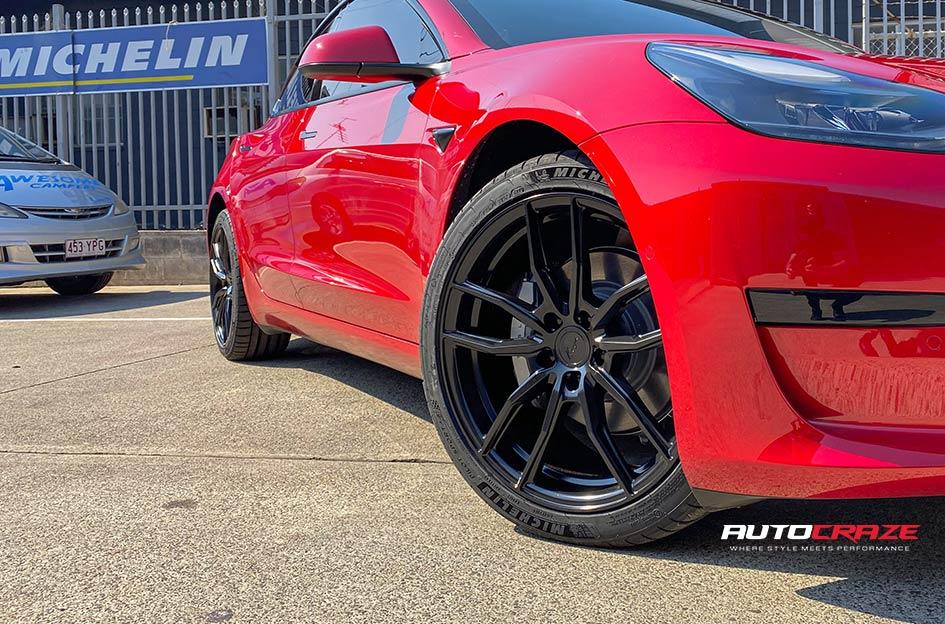TESLA MODEL 3 SF11 SATIN BLACK