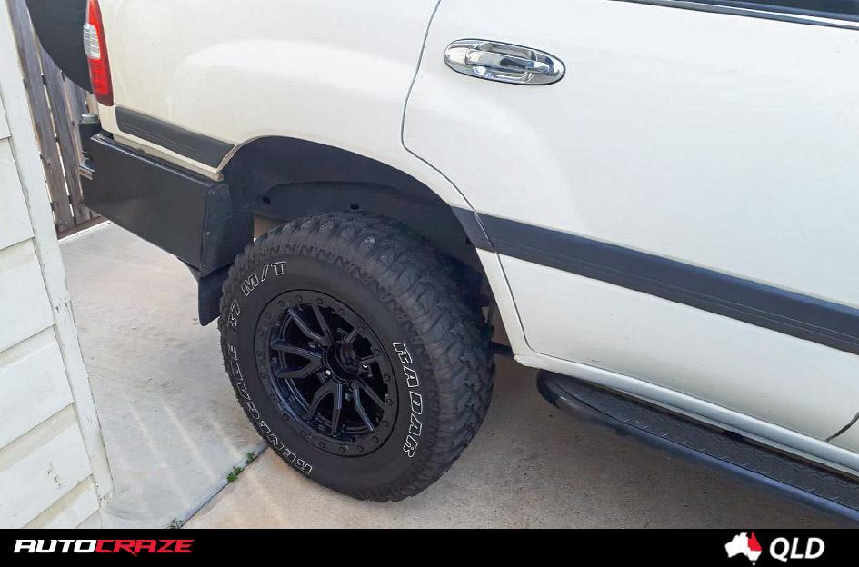 TOYOTA LANDCRUISER REBEL MATTE BLACK