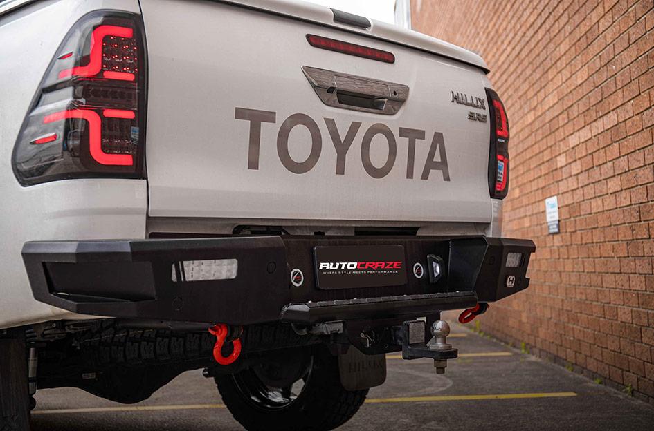 TOYOTA HILUX N80 4WD BLADE  OR GLOSS BLACK MILLED