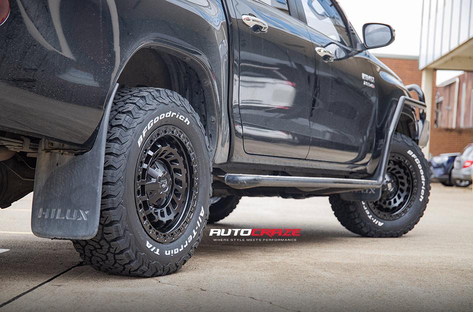 TOYOTA HILUX N80 4WD ZOMBIE SATIN BLACK