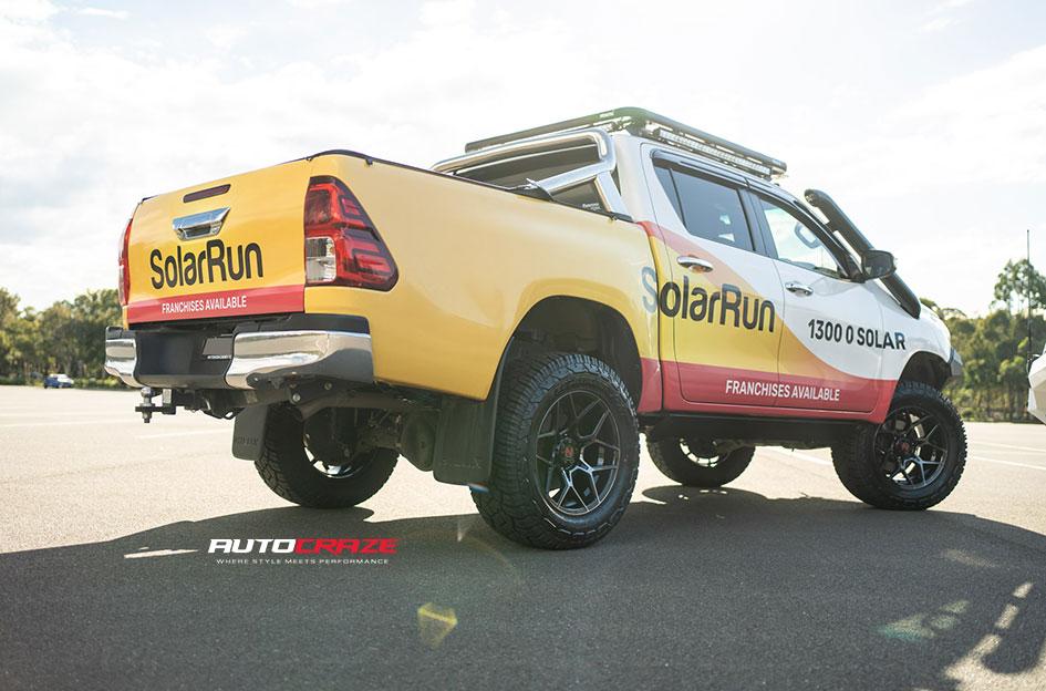 TOYOTA HILUX N80 4WD SABBATH GLOSS BLACK TINTED FACE