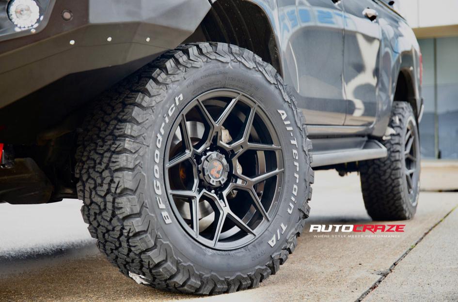 TOYOTA HILUX 4WD SABBATH MATTE BLACK