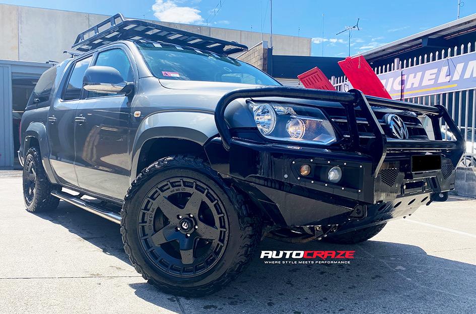 VOLKSWAGEN AMAROK BLOCK MATTE BLACK