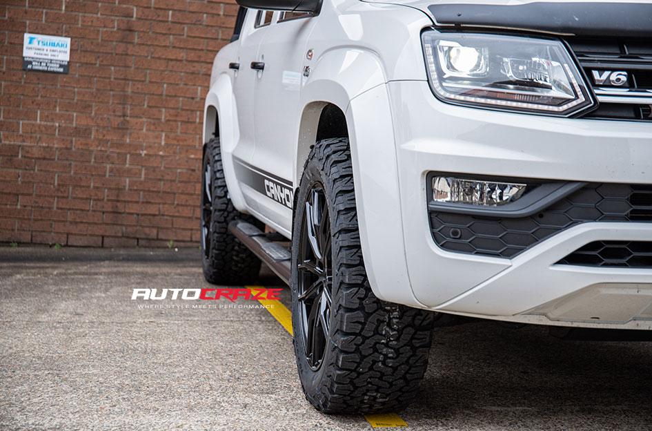VOLKSWAGEN AMAROK SF11 SATIN BLACK