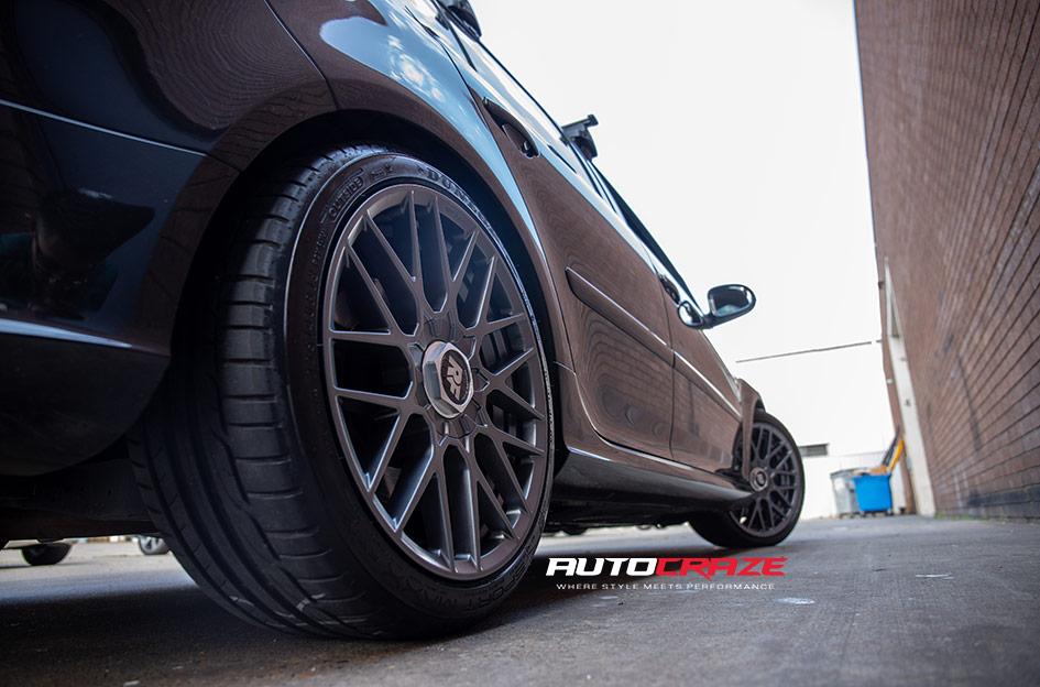 VOLKSWAGEN GOLF RSE MATTE GUN METAL