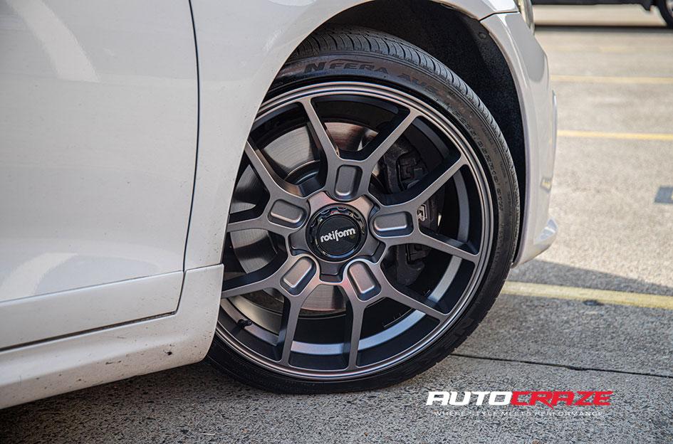 VOLKSWAGEN SCIROCCO ZMO MATTE ANTHRACITE