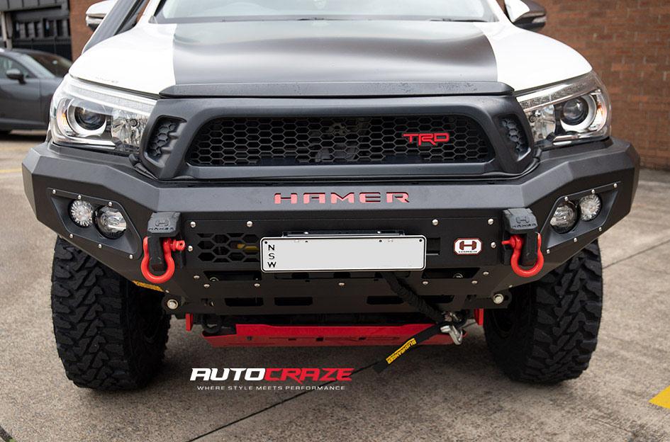 TOYOTA HILUX N80 4WD VICTIM MATTE BLACK