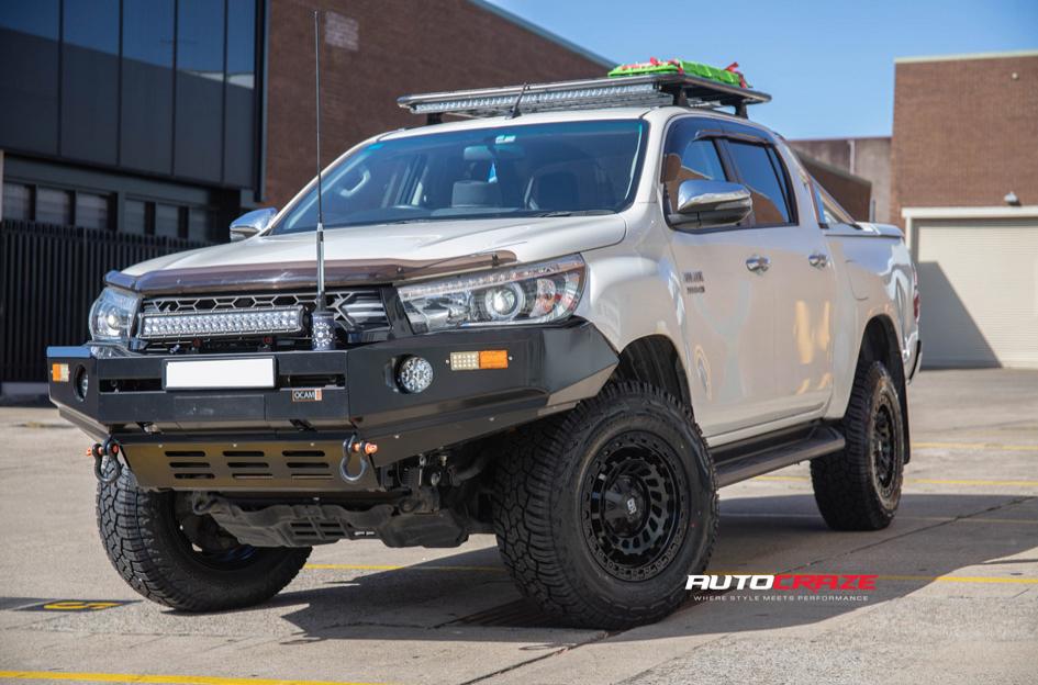 TOYOTA HILUX N80 4WD ZOMBIE SATIN BLACK