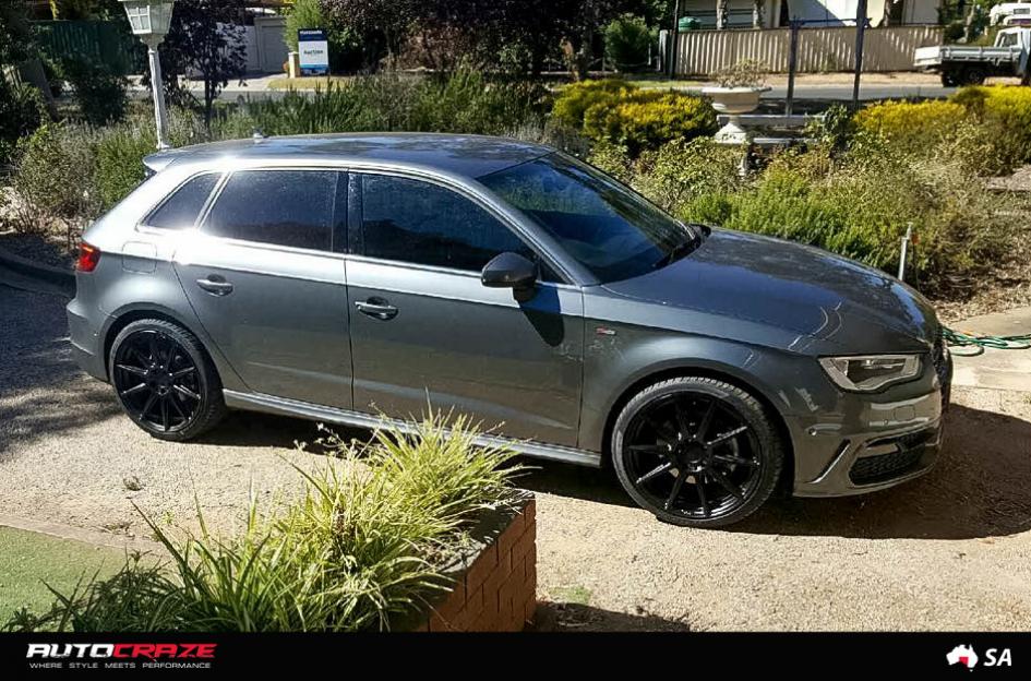 AUDI A3  2003 ONWARDS  ESSEN SATIN BLACK