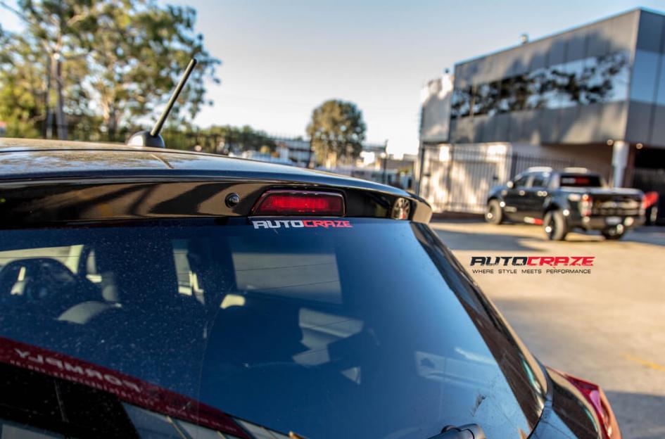 SUZUKI SWIFT MR116 MATTE BLACK RED EDGE