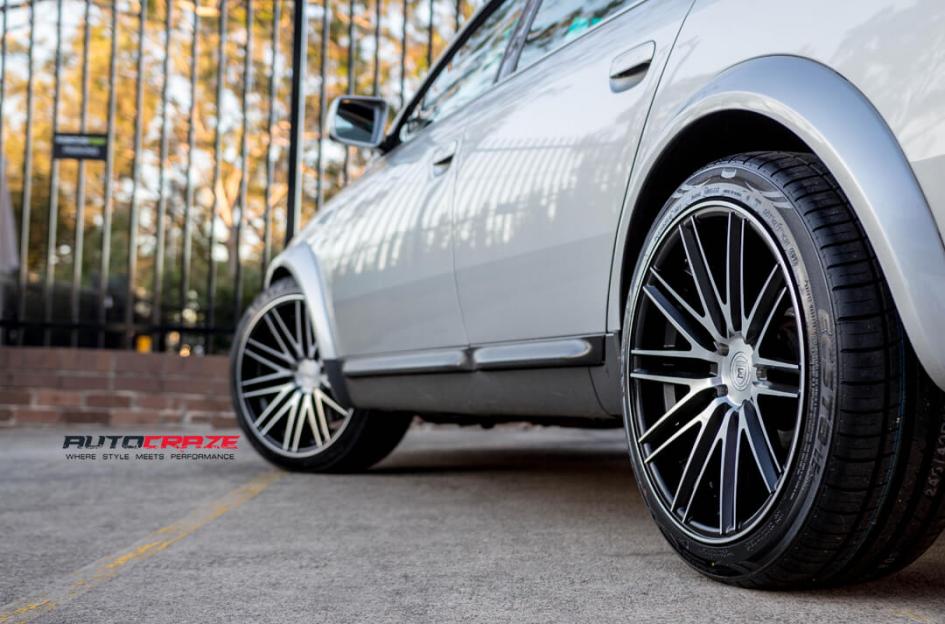 AUDI ALL ROAD LS2 MATTE BLACK MACHINED FACE