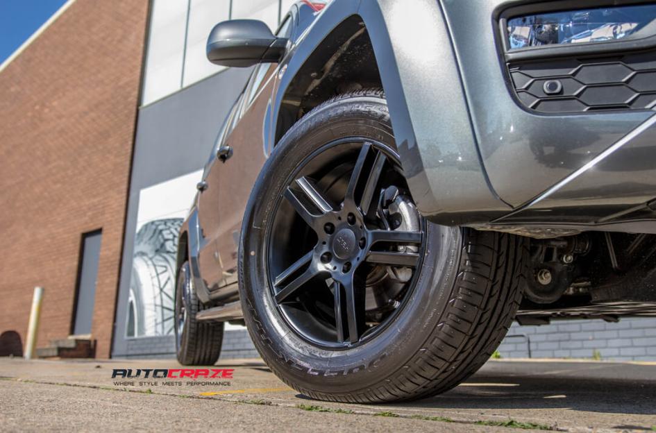 VOLKSWAGEN AMAROK HE855 SATIN BLACK
