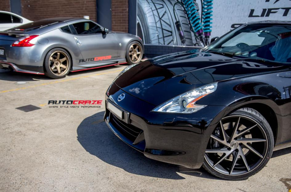 NISSAN 370Z INVERT MATTE BLACK TINTED FACE