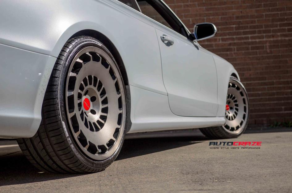 AUDI RS5 CCV MATTE BLACK TINTED FACE