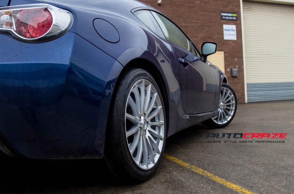 SUBARU BRZ MALLORY SILVER MACHINED FACE