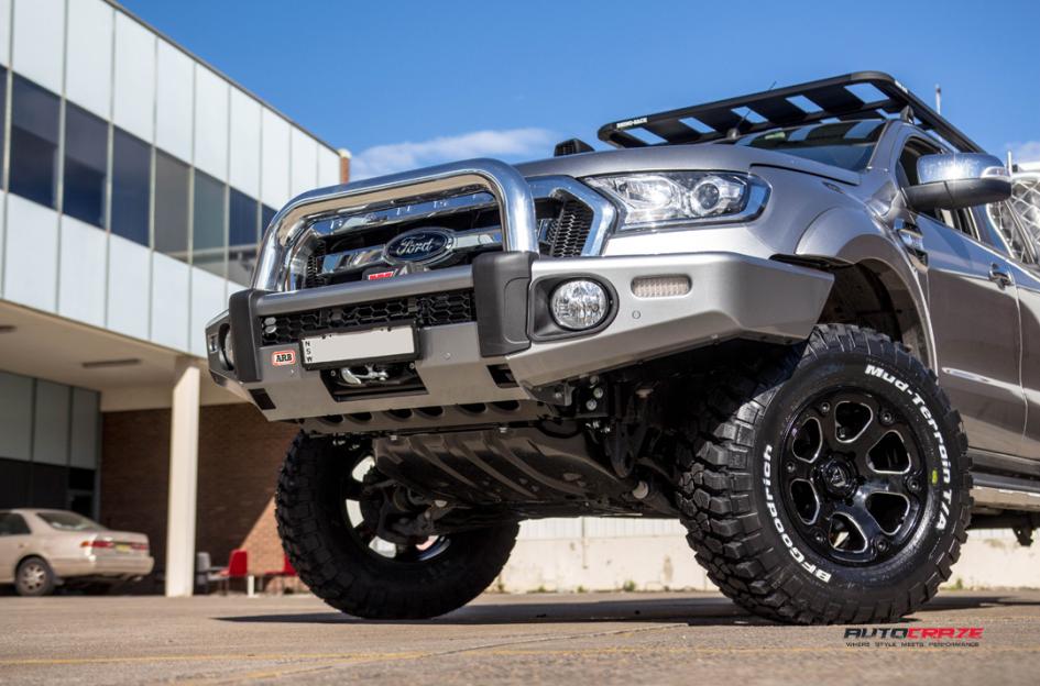 FORD RANGER BEAST GLOSS BLACK MILLED ACCENTS