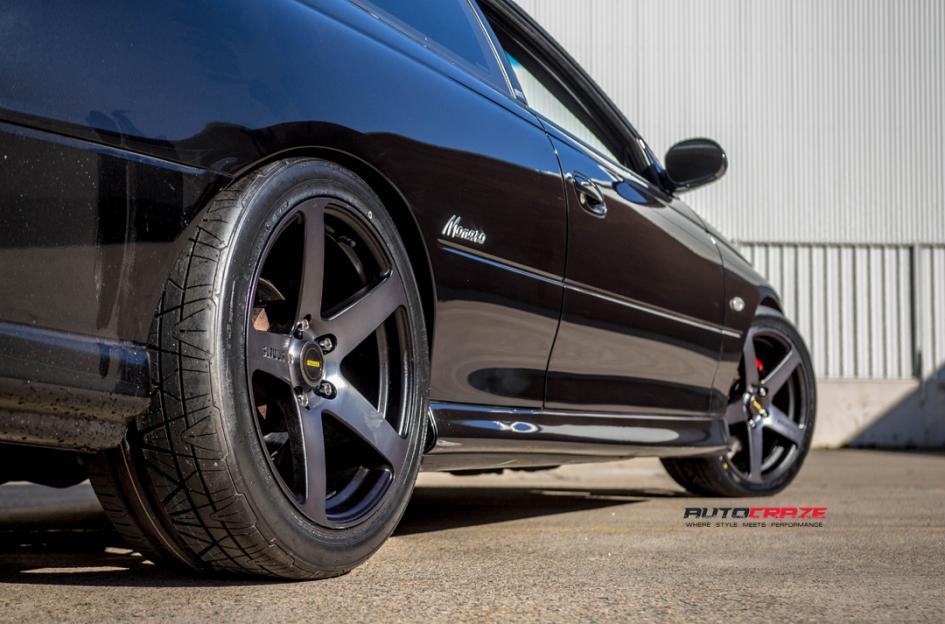 HOLDEN MONARO FRC BLACK MACHINED WITH DARK TINT