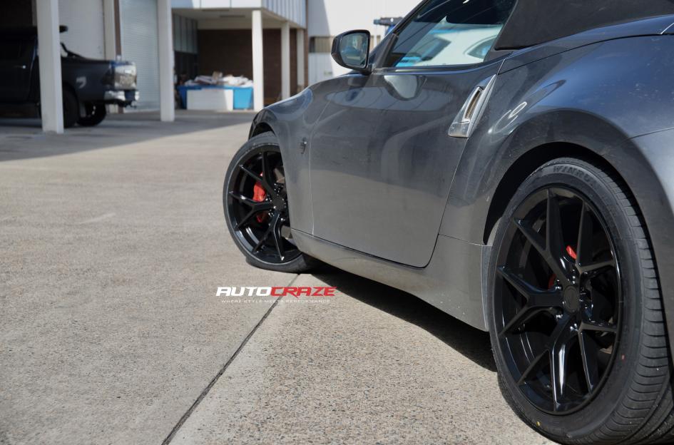 NISSAN 370Z SF10 SATIN BLACK