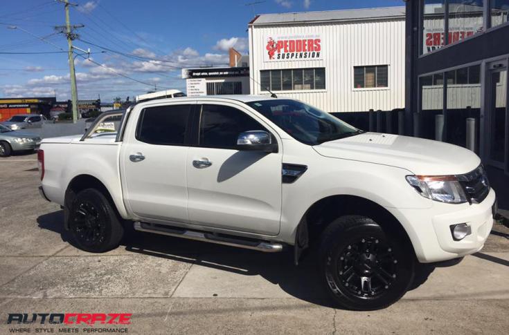 FORD RANGER OUTLAW SATIN BLACK