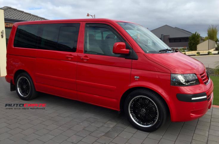 VOLKSWAGEN MULTIVAN PHANTOM BLACK MACHINED LIP