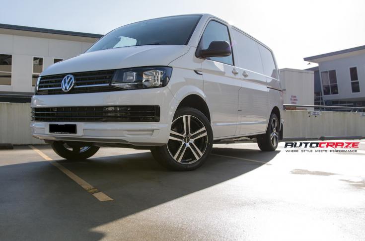VOLKSWAGEN TRANSPORTER LIBERATOR GLOSS BLACK MACHINED FACE