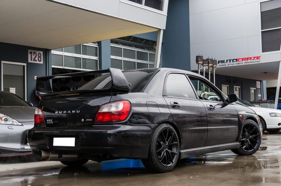 SUBARU IMPREZA MISANO MATTE BLACK