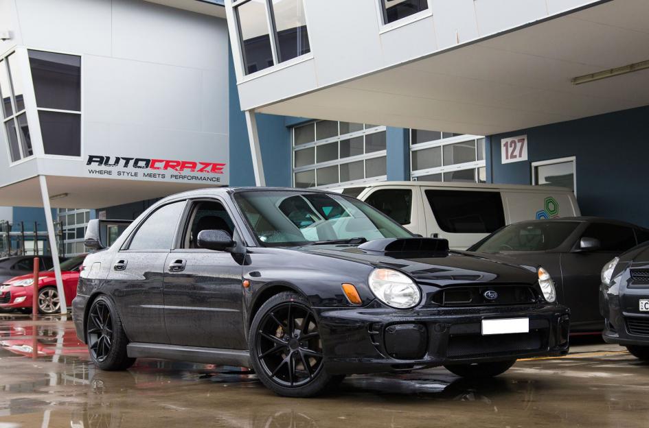 SUBARU IMPREZA MISANO MATTE BLACK