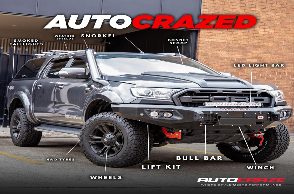 FORD RANGER BROOKLYN MATTE BLACK