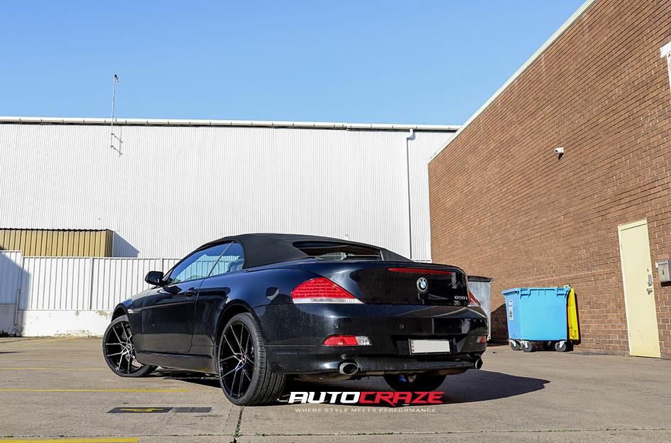 BMW 6 SERIES IFG39 BLACK MACHINED FACE