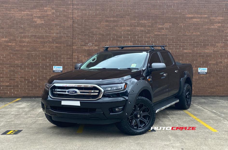 FORD RANGER SIEGE MATTE BLACK
