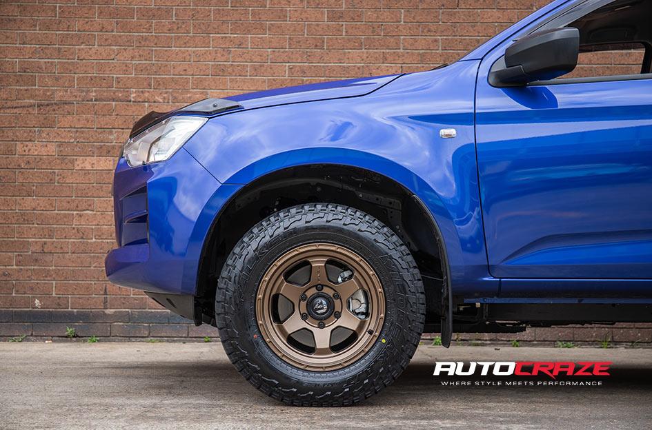 ISUZU DMAX SHOK BRONZE