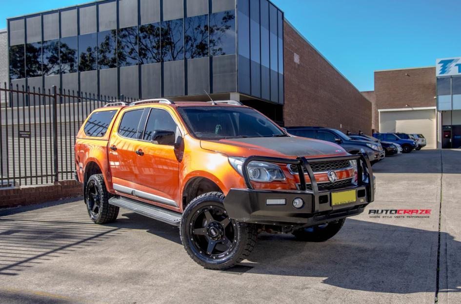 HOLDEN COLORADO GD04 MATTE BLACK