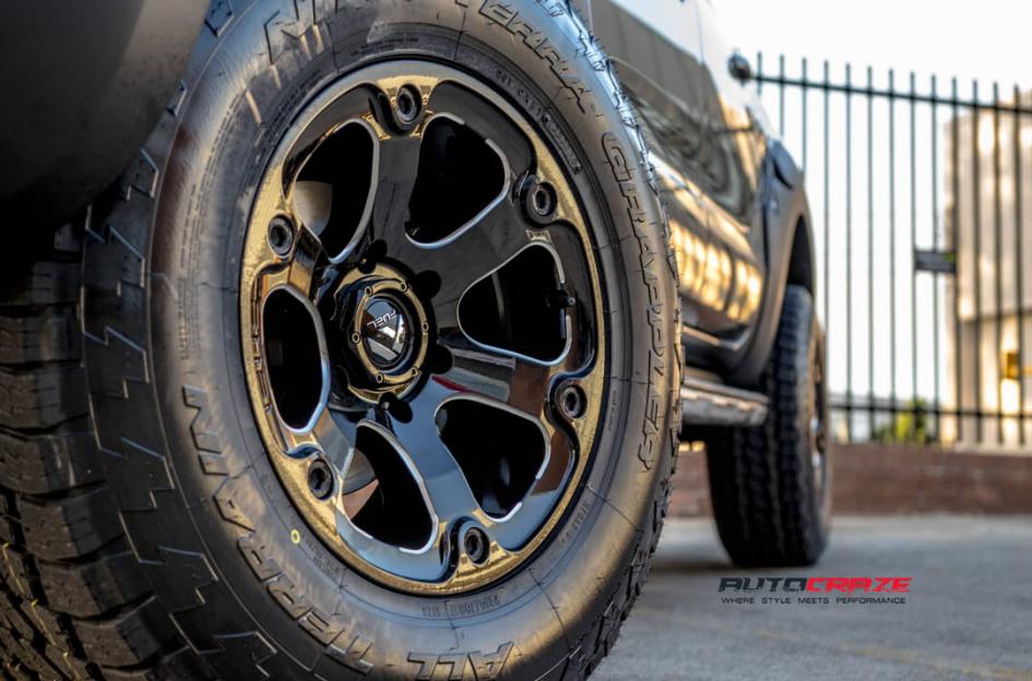 FORD RANGER BEAST GLOSS BLACK MILLED ACCENTS