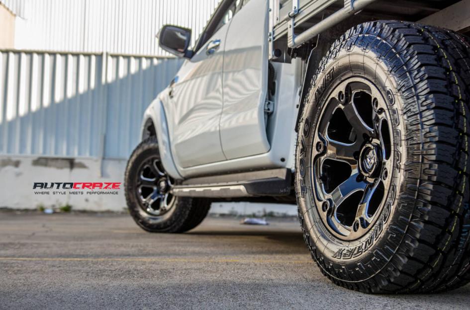 FORD RANGER BEAST GLOSS BLACK MILLED ACCENTS