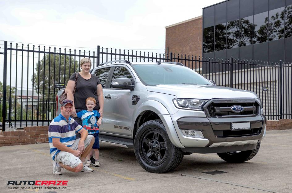 FORD RANGER ROCKSTAR XD 3 MATTE BLACK